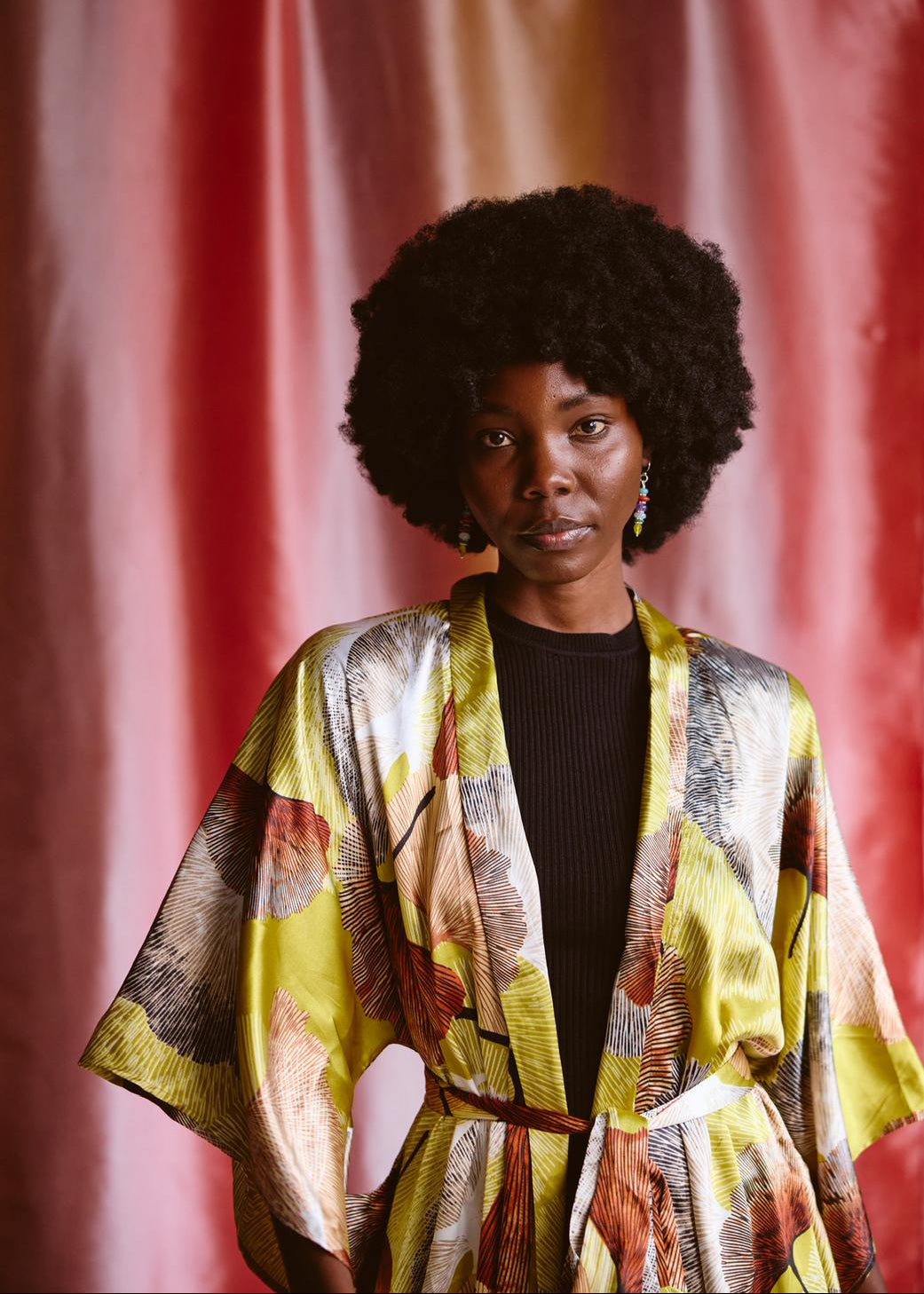 Golden Mirage Kimono