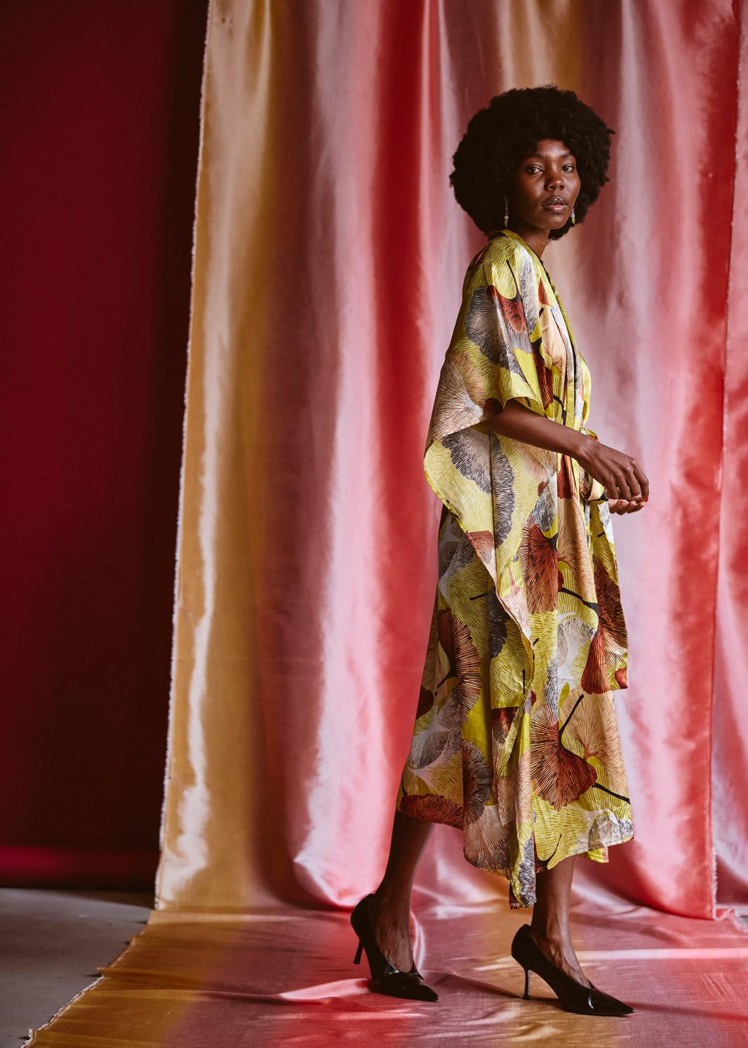 Golden Mirage Kimono