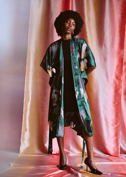 Sienna Green Kimono